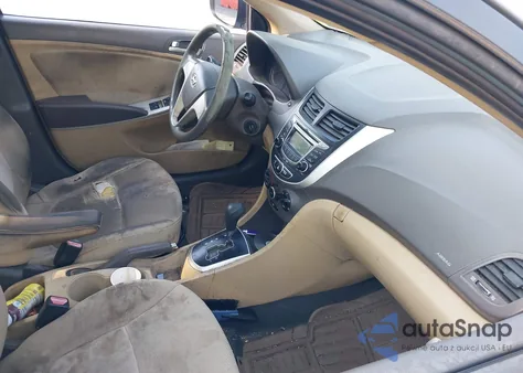 2012 Hyundai Accent Gls из США, поврежденный, VIN KMHCT4AE3CU042399